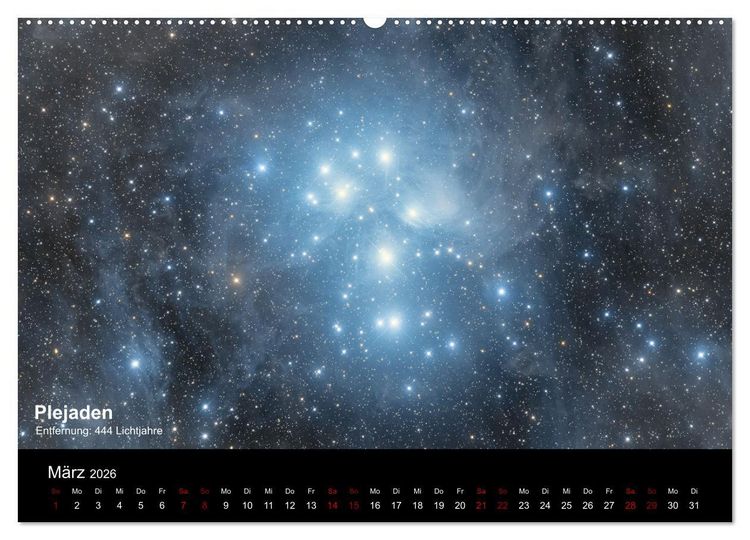 Produktbild: Juwelen des Nachthimmels (hochwertiger Premium Wandkalender 2026 DIN A2 quer), Kunstdruck in Hochglanz