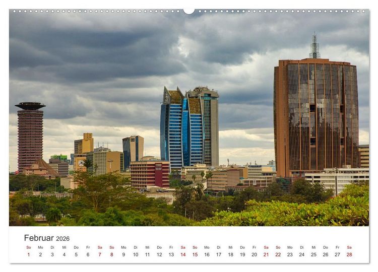 Produktbild: Kenia - Eine Entdeckungsreise durch das Land im Osten Afrikas (Wandkalender 2026 DIN A2 quer), CALVENDO Monatskalender