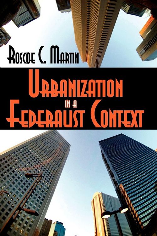 Produktbild: Urbanization in a Federalist Context