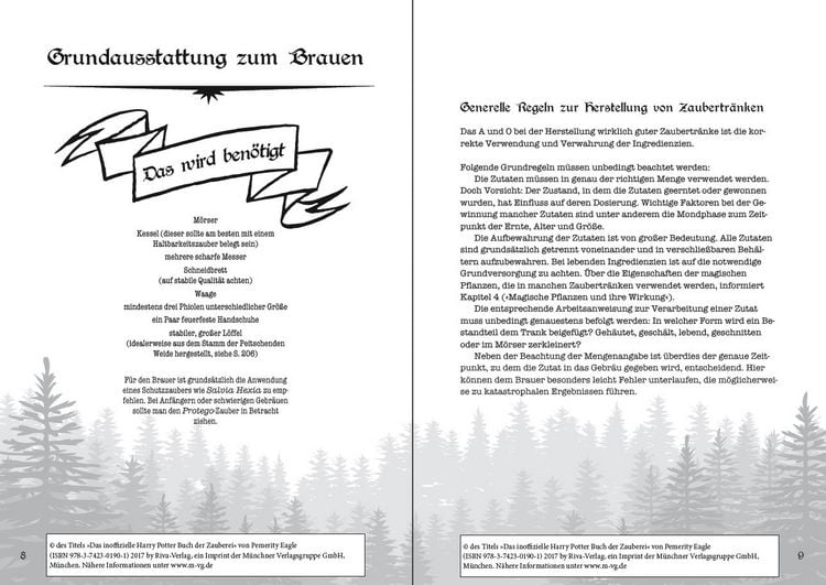 Produktbild: Das inoffizielle Harry-Potter-Buch der Zauberei
