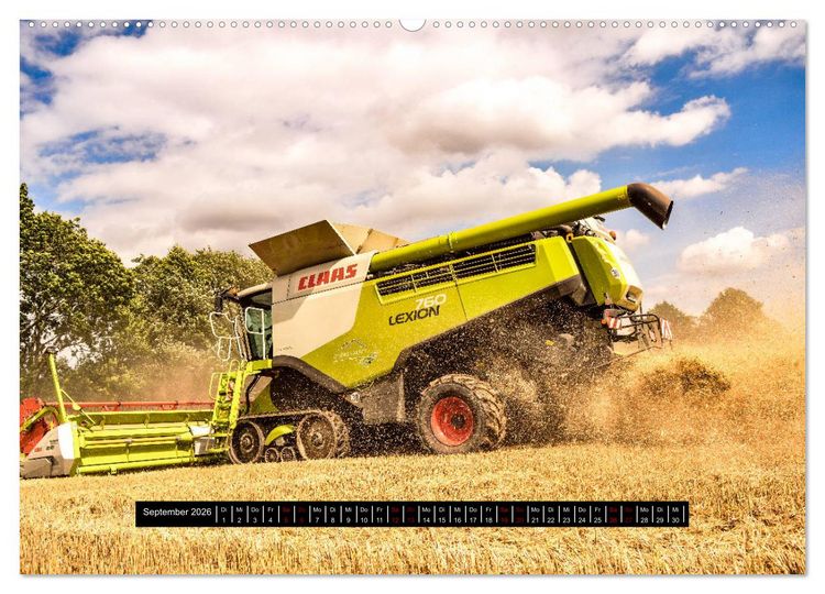 Produktbild: Landwirtschaft - Von der Saat bis zur Ernte (hochwertiger Premium Wandkalender 2026 DIN A2 quer), Kunstdruck in Hochglanz