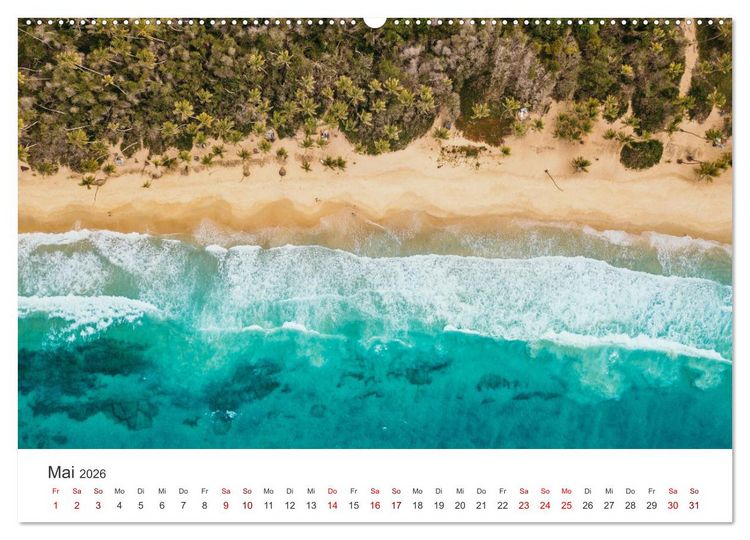 Produktbild: Venezuela - Eine Reise entlang der Karibikk&uuml;ste. (Wandkalender 2026 DIN A2 quer), CALVENDO Monatskalender