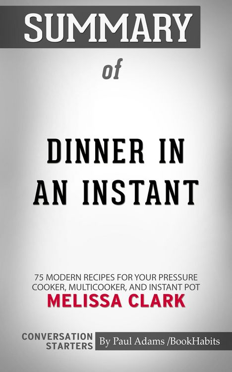 Produktbild: Summary of Dinner in an Instant