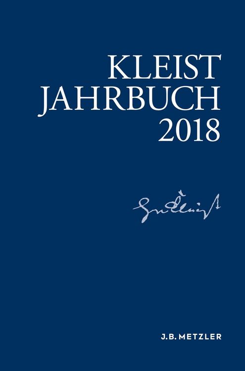 Produktbild: Kleist-Jahrbuch 2018