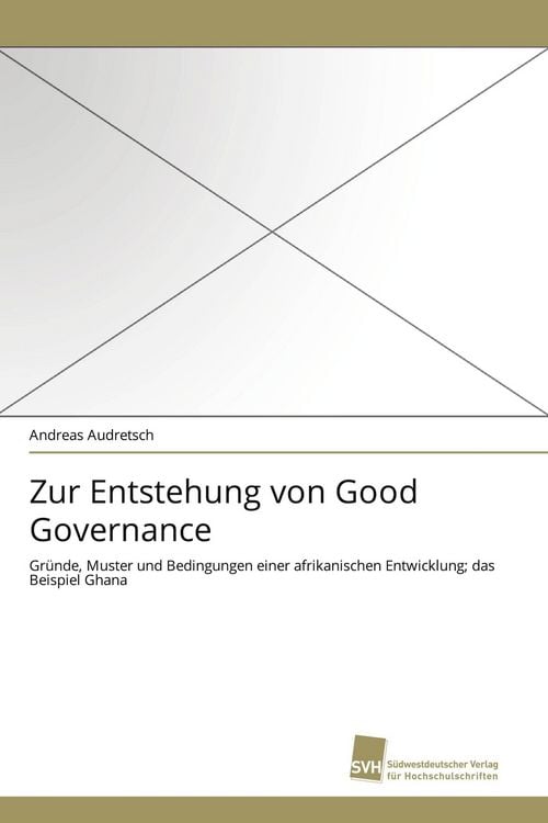 Produktbild: Zur Entstehung von Good Governance