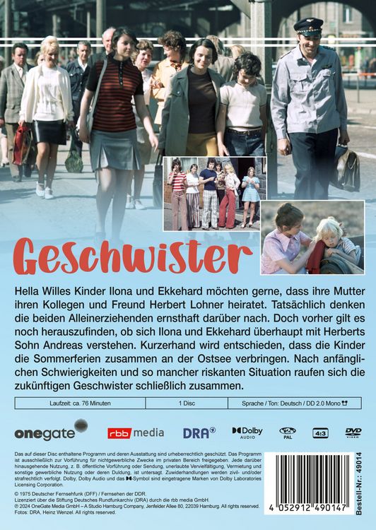 Produktbild: Geschwister (DDR TV-Archiv)