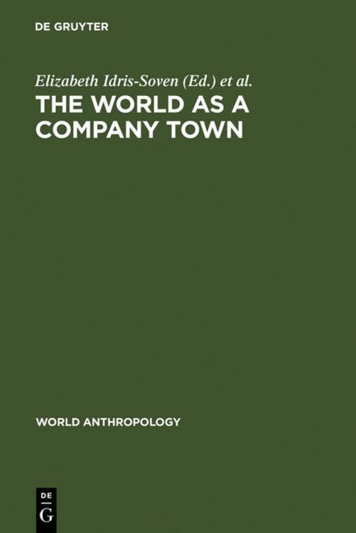 Produktbild: The World as a Company Town