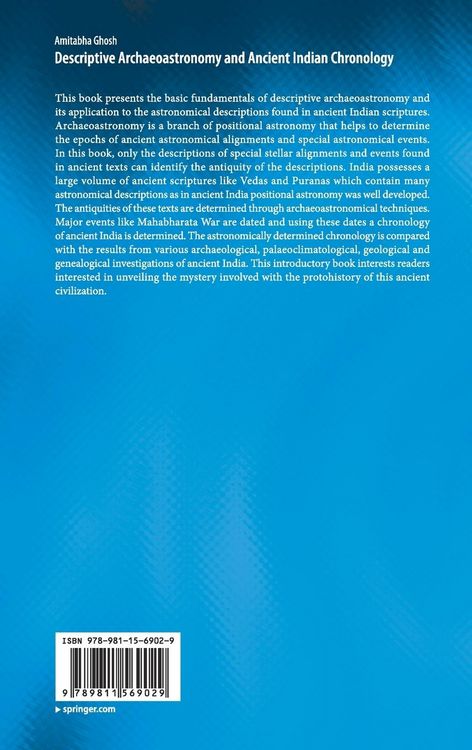 Produktbild: Descriptive Archaeoastronomy and Ancient Indian Chronology