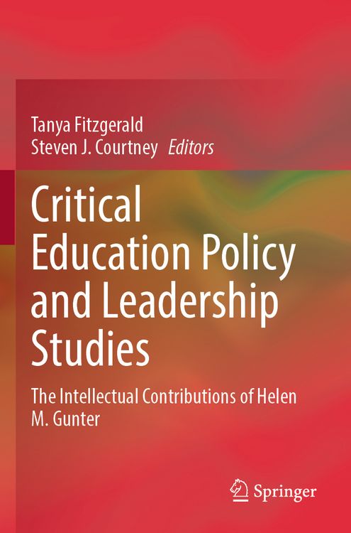 Produktbild: Critical Education Policy and Leadership Studies