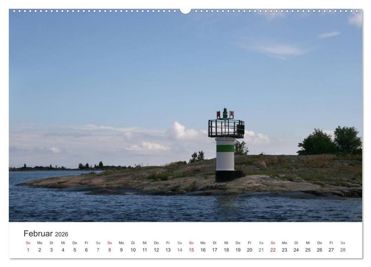 Produktbild: Leuchtt&uuml;rme und Leuchtfeuer an der Ostsee (hochwertiger Premium Wandkalender 2026 DIN A2 quer), Kunstdruck in Hochglanz
