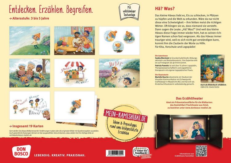 Produktbild: Das kleine H&auml;was. Kamishibai Bildkartenset