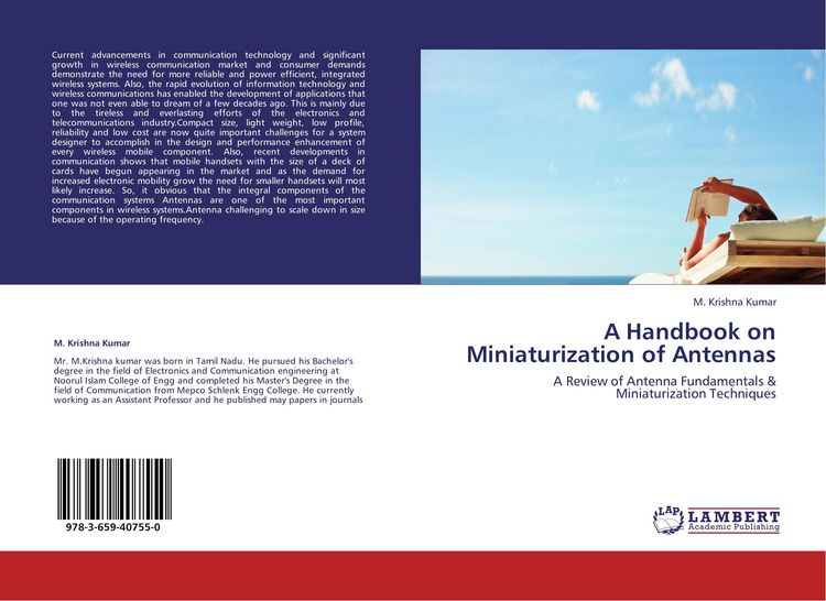 Produktbild: A Handbook on Miniaturization of Antennas