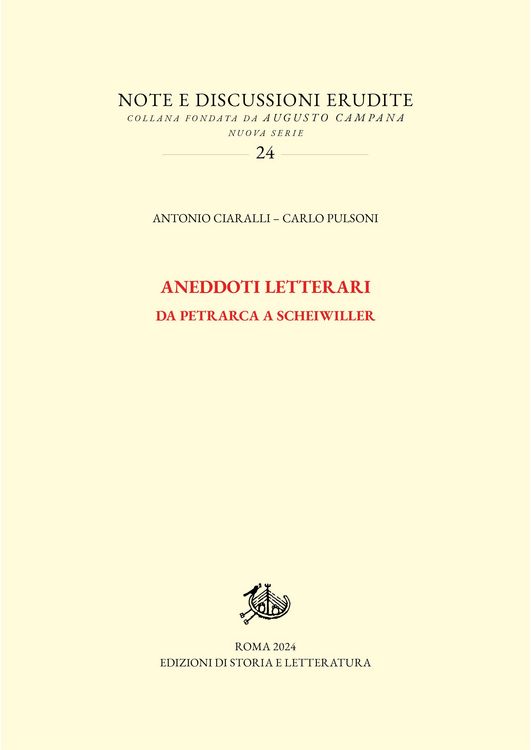 Produktbild: Aneddoti letterari