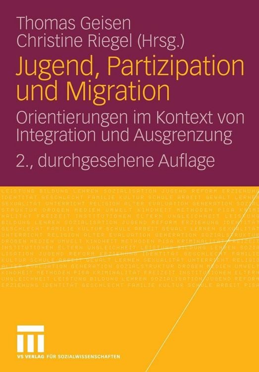 Produktbild: Jugend, Partizipation und Migration