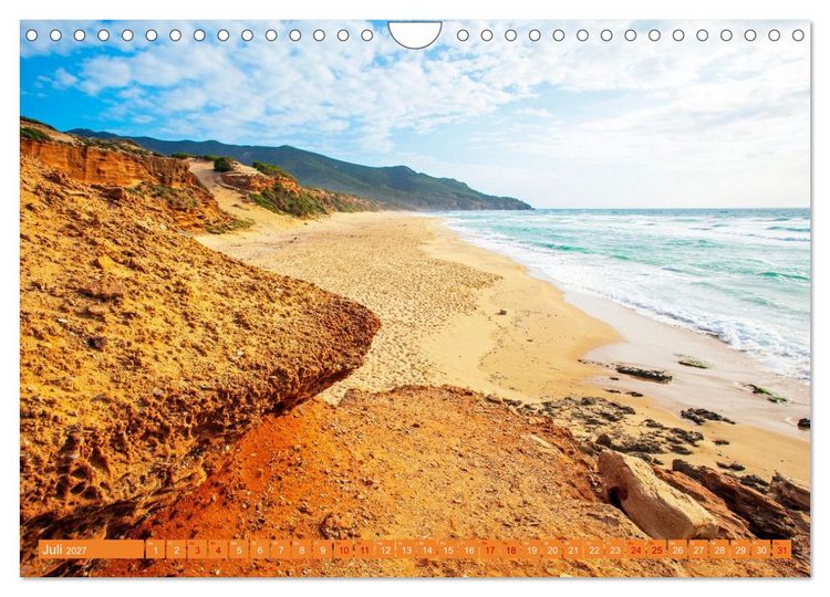 Produktbild: Sardinien Insel mit Meerblick (Wandkalender 2027 DIN A4 quer), CALVENDO Monatskalender