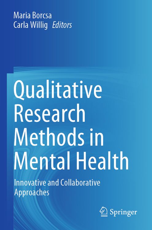 Produktbild: Qualitative Research Methods in Mental Health