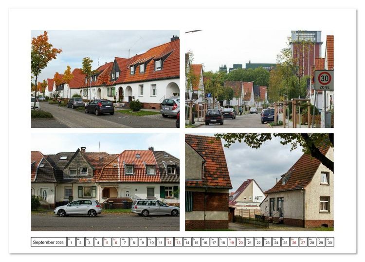 Produktbild: Gartenst&auml;dte im Ruhrgebiet (Tischkalender 2026 DIN A5 quer), CALVENDO Monatskalender