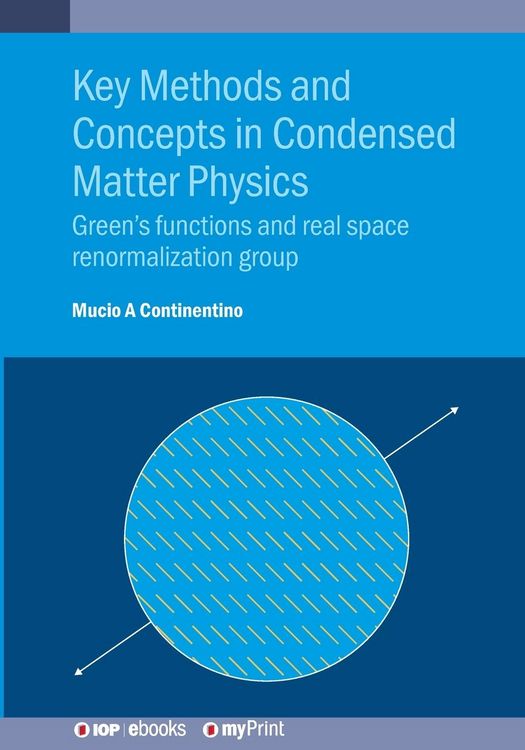 Produktbild: Key Methods and Concepts in Condensed Matter Physics
