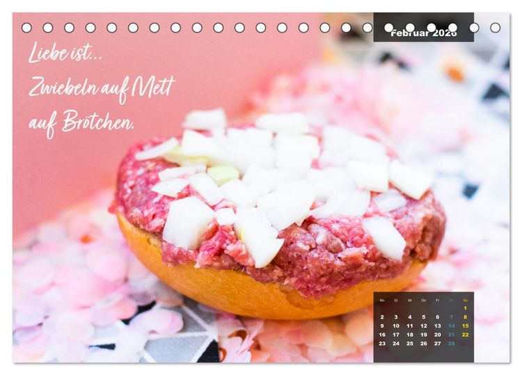 Produktbild: Mettkalender - Spread some more Mett (Tischkalender 2026 DIN A5 quer), CALVENDO Monatskalender