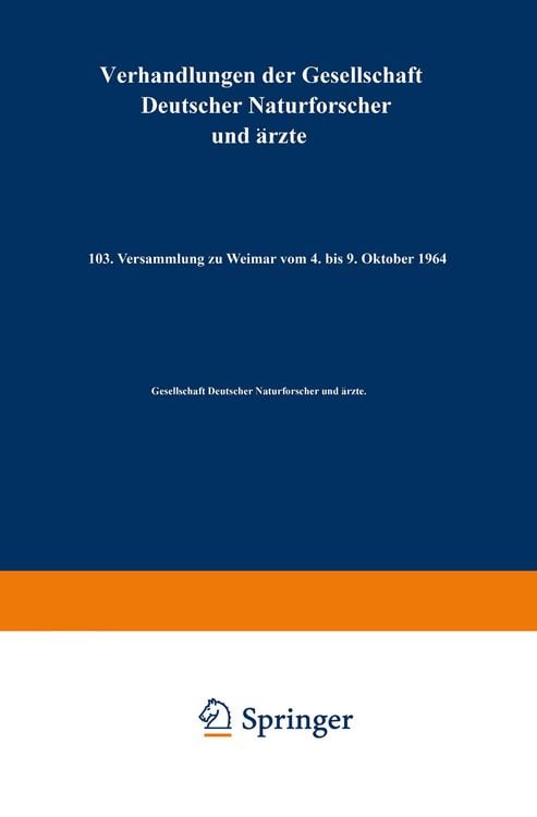 Produktbild: Verhandlungen der Gesellschaft Deutscher Naturforscher und &Auml;rzte