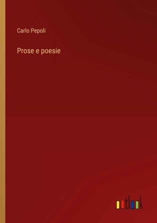 Produktbild: Prose e poesie
