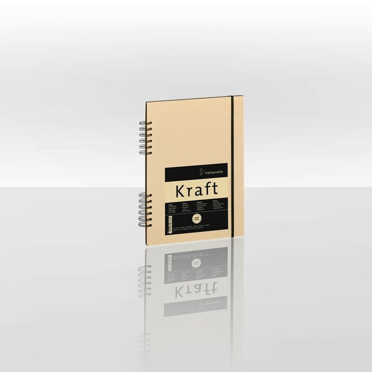 Produktbild: Hahnem&uuml;hle Papier Kraftpapier Skizzenbuch, DIN A 5, 120 g/m&sup2;