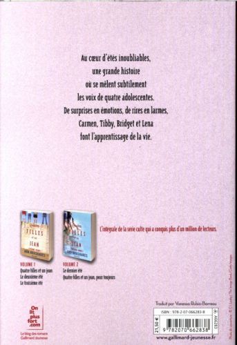 Produktbild: Quatre filles et un jean : l'int&eacute;grale. Tome 1