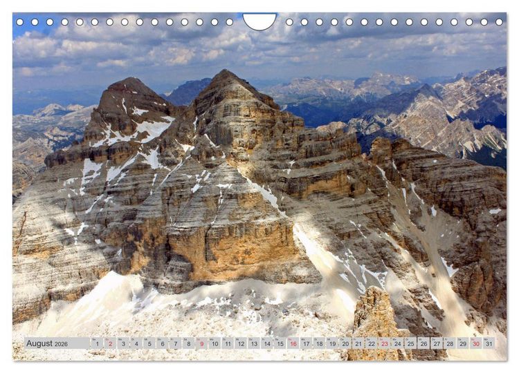 Produktbild: Meine Dolomiten Berge (Wandkalender 2026 DIN A4 quer), CALVENDO Monatskalender