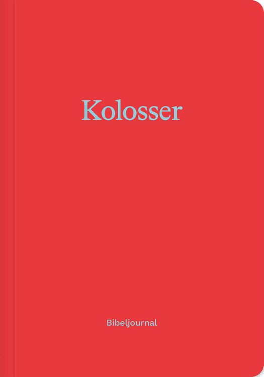 Produktbild: Kolosser (Bibeljournal)
