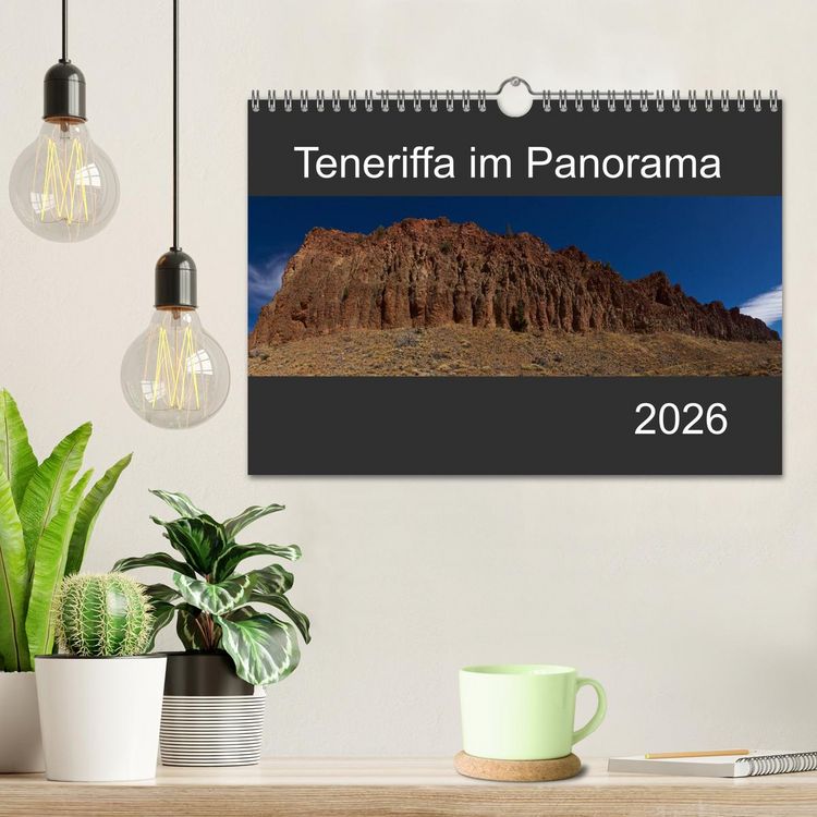 Produktbild: Teneriffa im Panorama (Wandkalender 2026 DIN A4 quer), CALVENDO Monatskalender