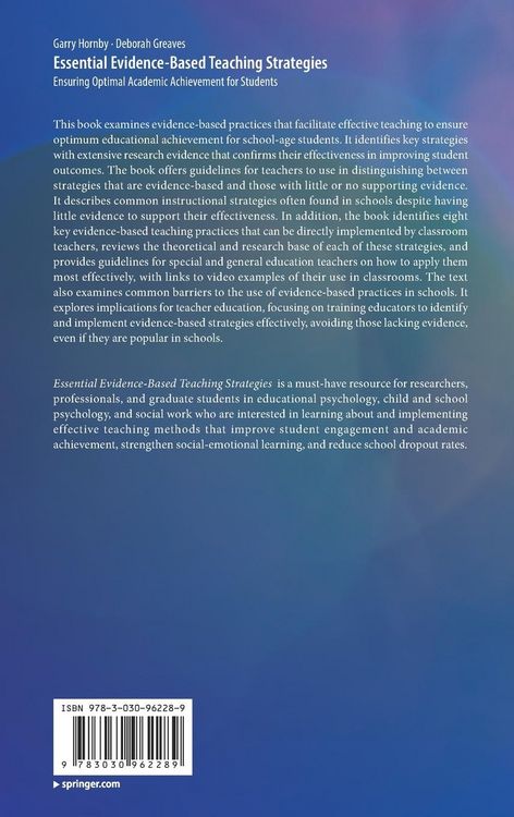 Produktbild: Essential Evidence-Based Teaching Strategies