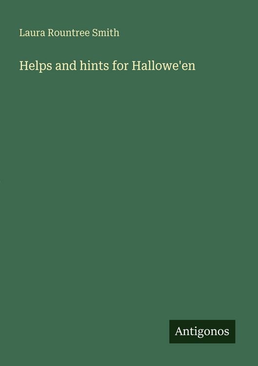 Produktbild: Helps and hints for Hallowe'en