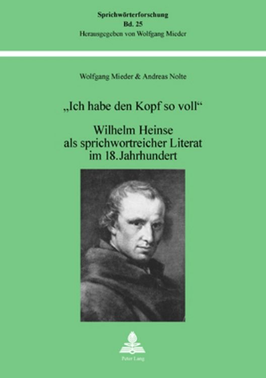 Produktbild: &laquo;Ich habe den Kopf so voll&raquo;