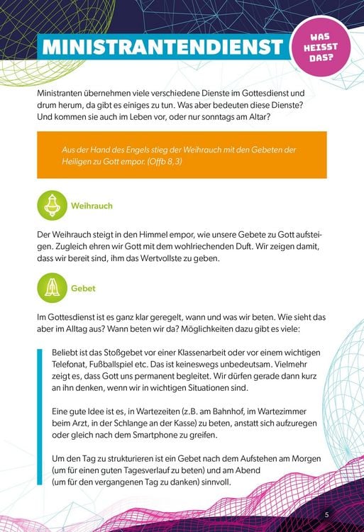Produktbild: Die Bibel Ministrantinnen und Ministranten