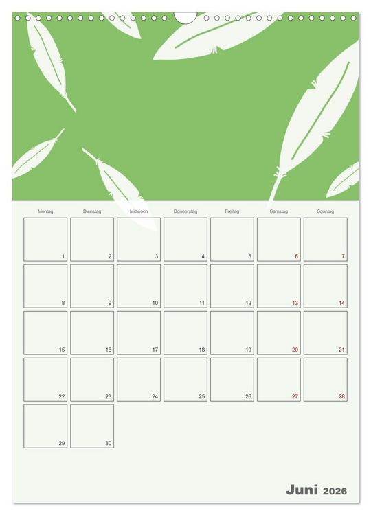Produktbild: Der gro&szlig;e Jahresplaner zum Selbstgestalten (Wandkalender 2026 DIN A3 hoch), CALVENDO Monatskalender