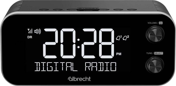 Produktbild: Albrecht DR 455 Radiowecker DAB+, UKW Weckfunktion Schwarz