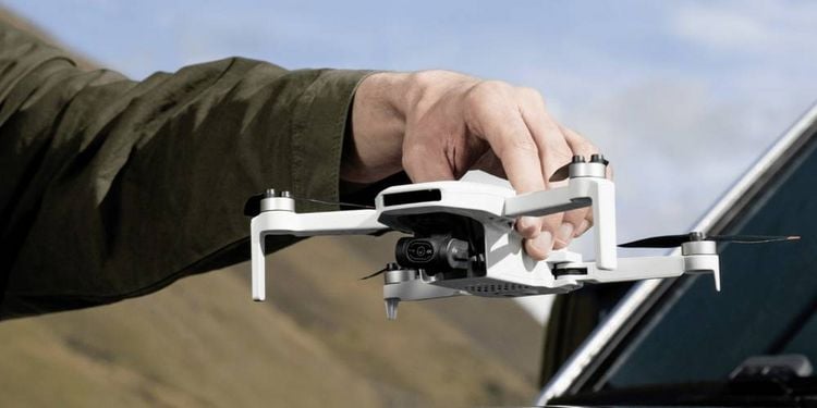 Produktbild: Potensic ATOM 2 Fly More Combo Quadrocopter RtF Kameraflug, GPS-Funktion Grau