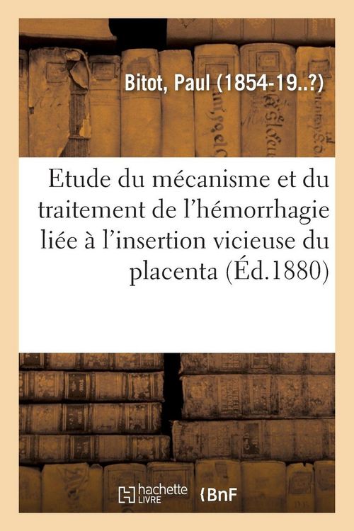 Produktbild: Contribution &agrave; l'&eacute;tude du m&eacute;canisme et du traitement de l'h&eacute;morrhagie