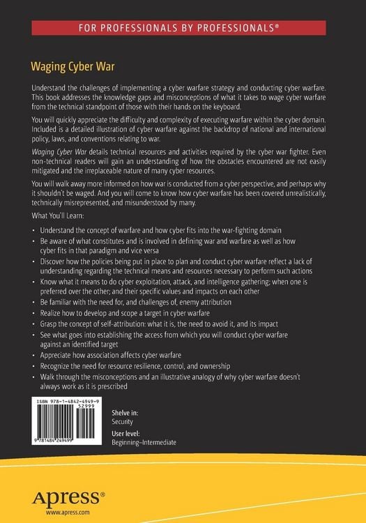 Produktbild: Waging Cyber War