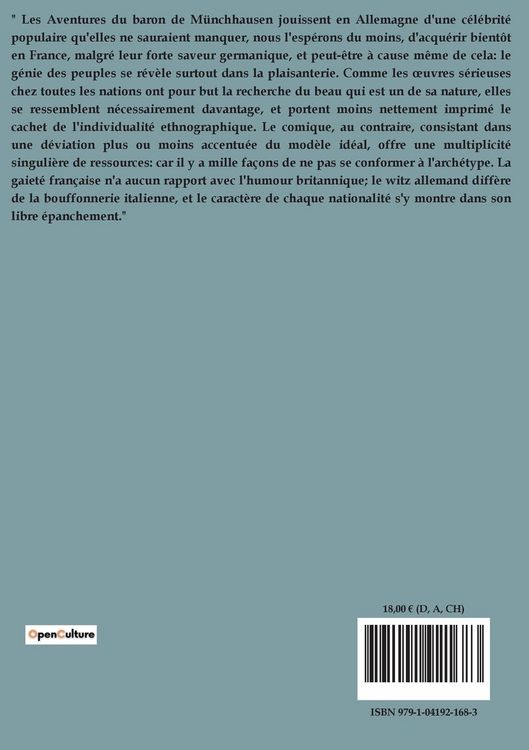 Produktbild: Aventures de Baron de M&uuml;nchausen
