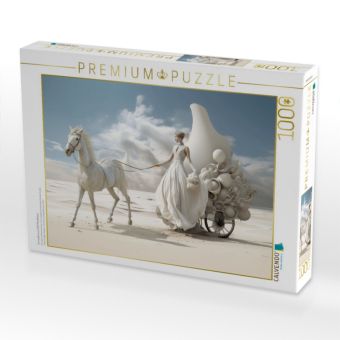 Produktbild: CALVENDO Puzzle Surrealismus trifft Pferdefans | 1000 Teile Lege-Gr&ouml;&szlig;e 64x48cm Foto-Puzzle f&uuml;r gl&uuml;ckliche Stunden