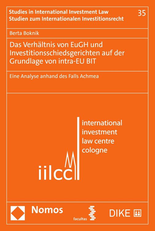 Produktbild: Das Verh&auml;ltnis von EuGH und Investitionsschiedsgerichten auf der Grundlage von intra-EU BIT