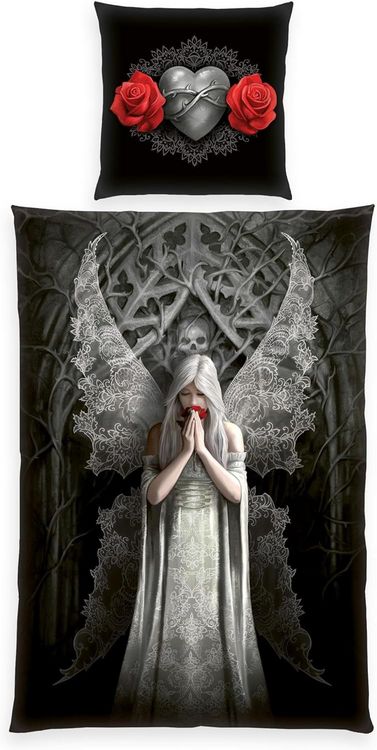 Produktbild: Herding 4481223050 - Bettw&auml;sche Anne Stokes, Baumwolle/Renforc&eacute;, 80x80/135x200 cm