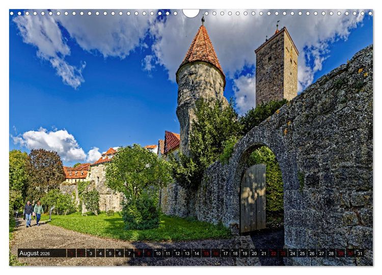 Produktbild: T&uuml;rme und Tore (Wandkalender 2026 DIN A3 quer), CALVENDO Monatskalender