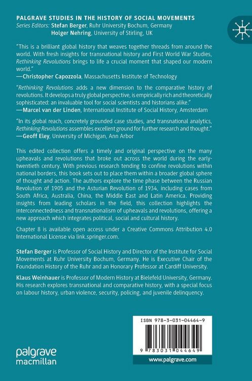 Produktbild: Rethinking Revolutions from 1905 to 1934