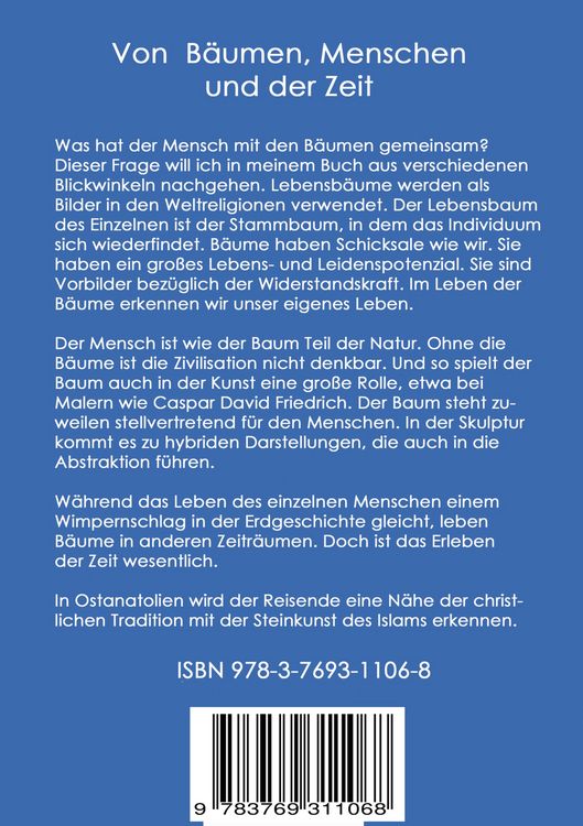 Produktbild: Von B&auml;umen, Menschen und der Zeit