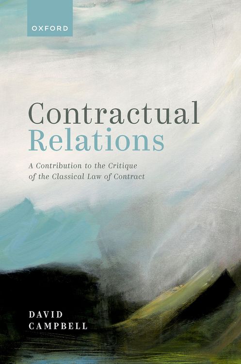 Produktbild: Contractual Relations