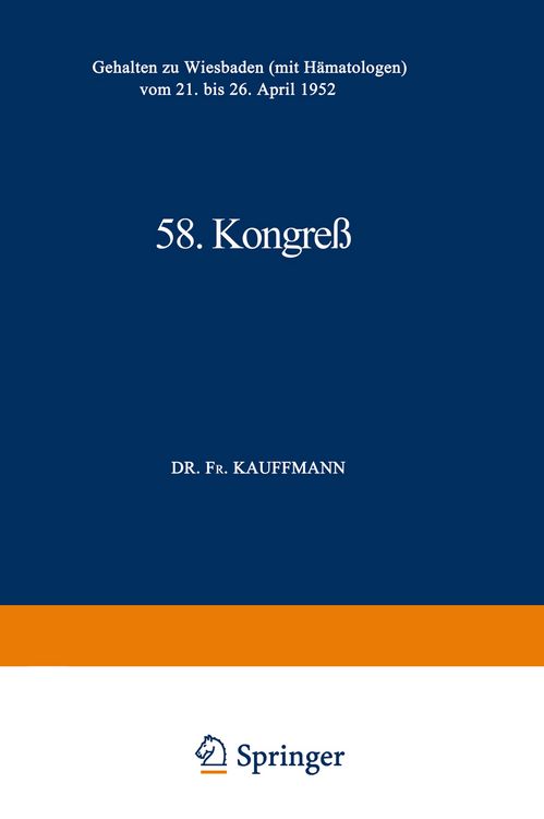 Produktbild: 58. Kongre&szlig;