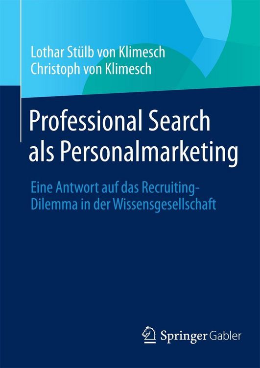 Produktbild: Professional Search als Personalmarketing