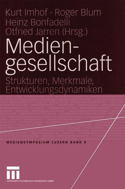 Produktbild: Mediengesellschaft